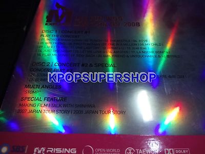 M (Lee Min Woo) Live Concert 2008 'EXPLORE M' DVD New RARE OOP