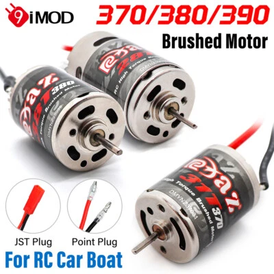 9IMOD RC 370 380 390 Brushed Motor Waterproof for 1/18 1/16 RC Crawler Car