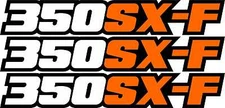 350sxf Swingarm Airbox Number Plate Decal Stickers 350 SXF graphics 350sx-f bike