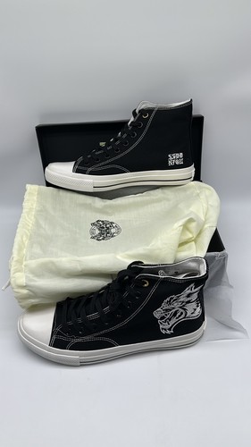 Darc Sport Wolves W1-Dios High Top Embroidered Shoes NFGU Mens 11.5/Women’s 13.5