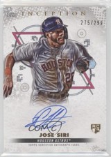 2022 Topps Inception Base Rookie and Emerging Stars 275/299 Jose Siri Auto 1g0v