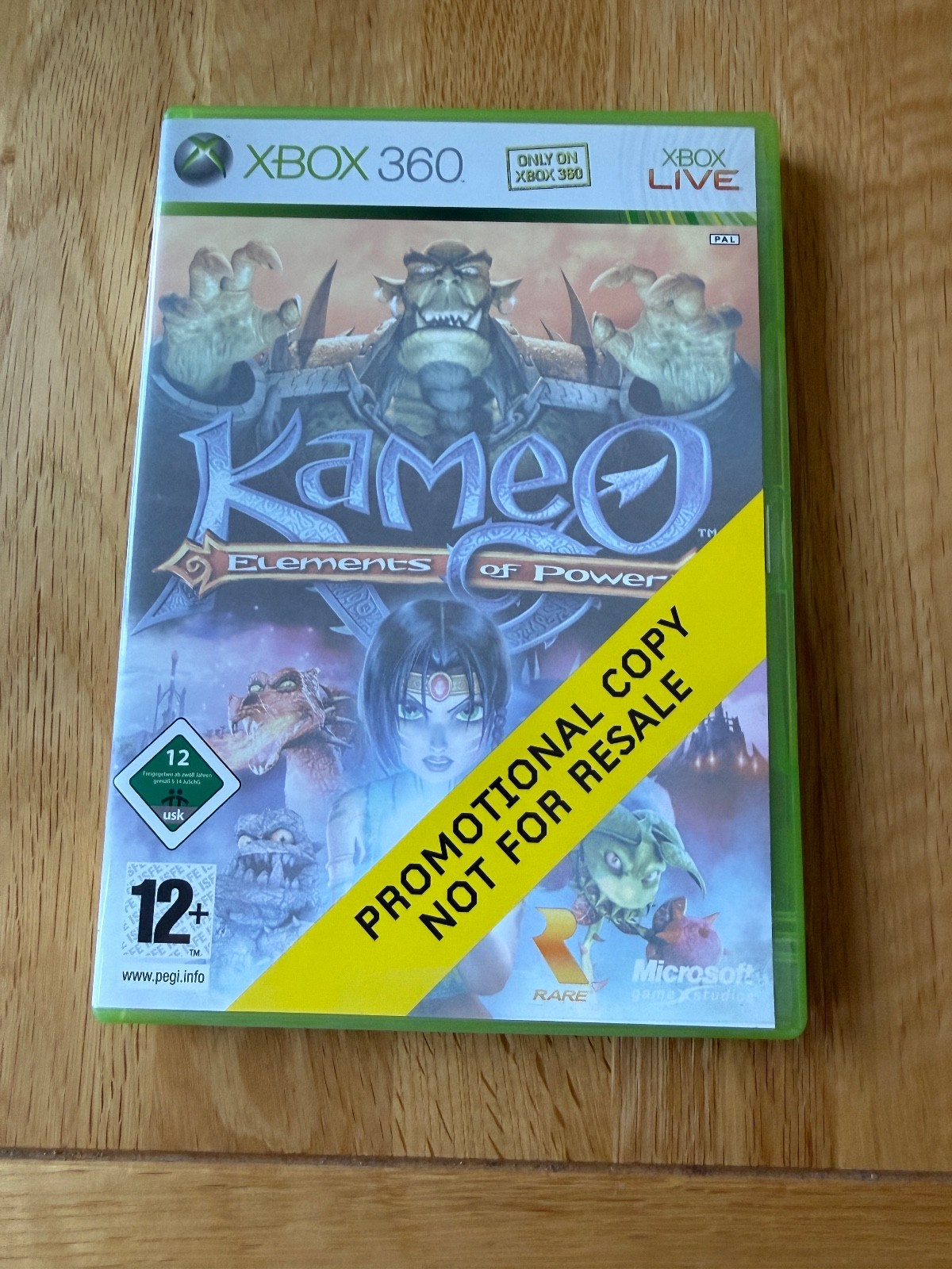 Kameo Elements of Power Xbox 360 Promotional Copy Rare PAL Not For Resale Rare