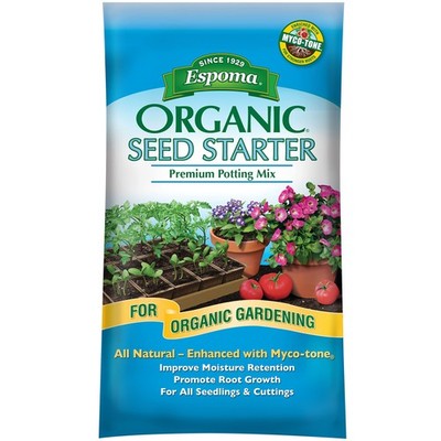 Organic Starter Premium Potting Soil Mix - All Natural & Organic Starting Mix...