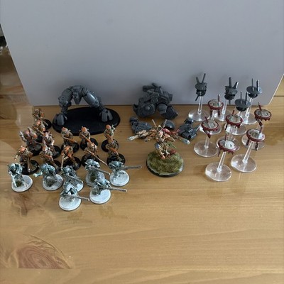 Tau Empire - Commander Shadowsun Warhammer 40k + Ghostkeel + 19 Breacher
