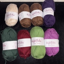 Knit Picks Lot Of 8 - 880 Yards