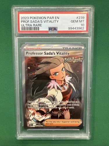 PSA 10 PAR EN Professor Sada's Vitality #239 UR 2023 Paradox Rift 239/182