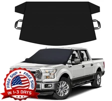 All-Season Windshield Frost & Snow Cover – Easy On/Off Car Windshield Guard