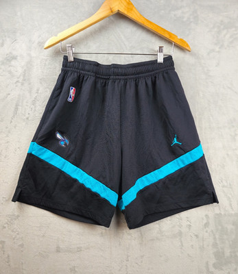 NBA Authentics Charlotte Hornets Jordan On-Court Practice Warmup Shorts Large