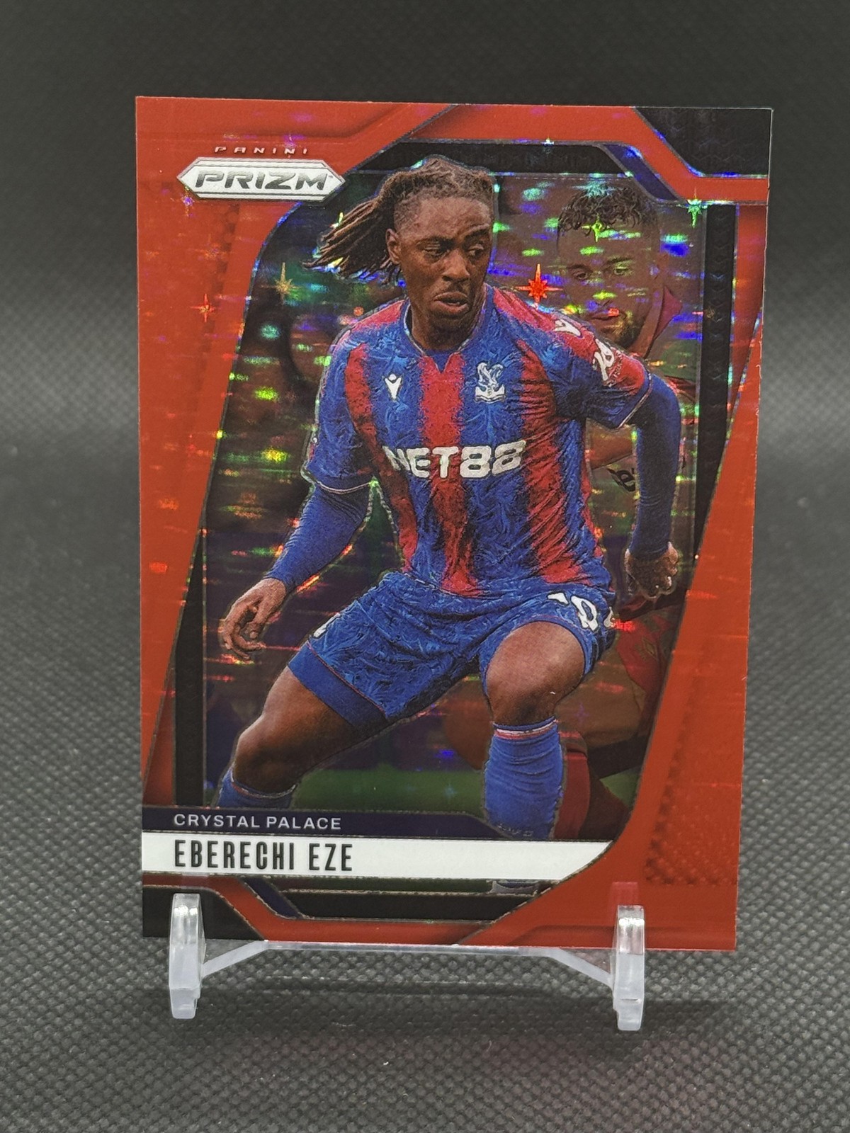 2024-25 Panini Prizm Premier League #160 Eberechi Eze Red Stars #/25 view 1