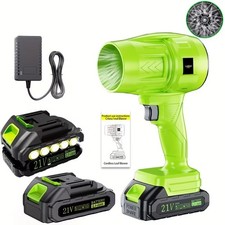 Blower Portable High Speed Handheld Air Blower with 2Battery Fast Charger