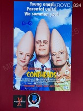 Dan Aykroyd autographed signed 11x17 photo Coneheads Beckett COA