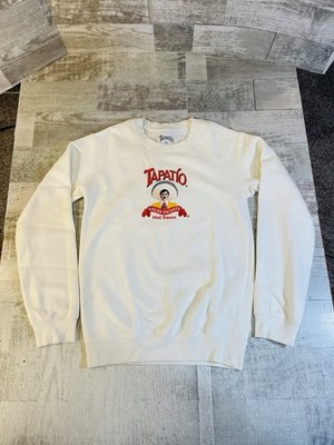 Tapatio Salsa Picante Hot Sauce Adult Extra Small White Pullover Sweatshirt