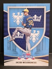 2024 Panini Crusade Jacob Misiorowski #148 Blue /199 (RC) Brewers