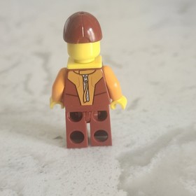 LEGO - Minifigure Rescue Coast Guard City Lifeguard! MAROON! Set 60163 - cty081