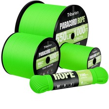 Paracord Rope 550 Lb - 100Ft 5/32" Parachute Cord 4MM 7-Strand Para Cord - Heavy