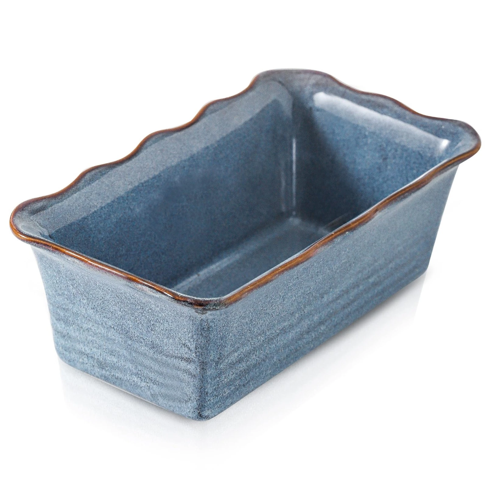 Ceramic Loaf Pan for Baking Bread, Rectangular Baking Bread Loaf Pan, 9 x 5 i...