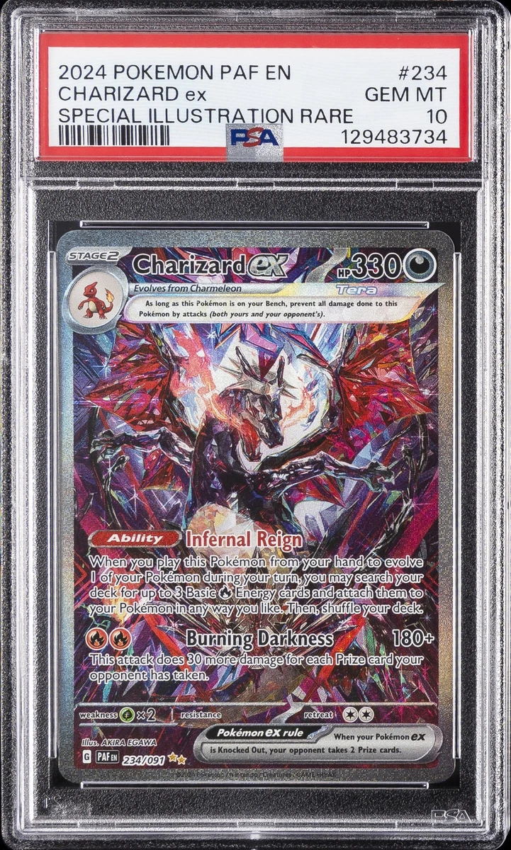 Preços baixos em Charizard ex 234/091 SV: Paldean Fates | eBay