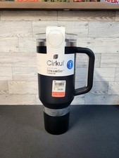 Cirkul 40oz All-Day StrawSip Stainless Steel Tumbler, Carbon Black New