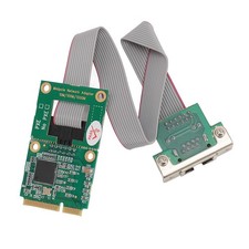 Mini PCI-E Network Card Bent Pin Gigabit Single Port I210AT Chip GBE Ethernet