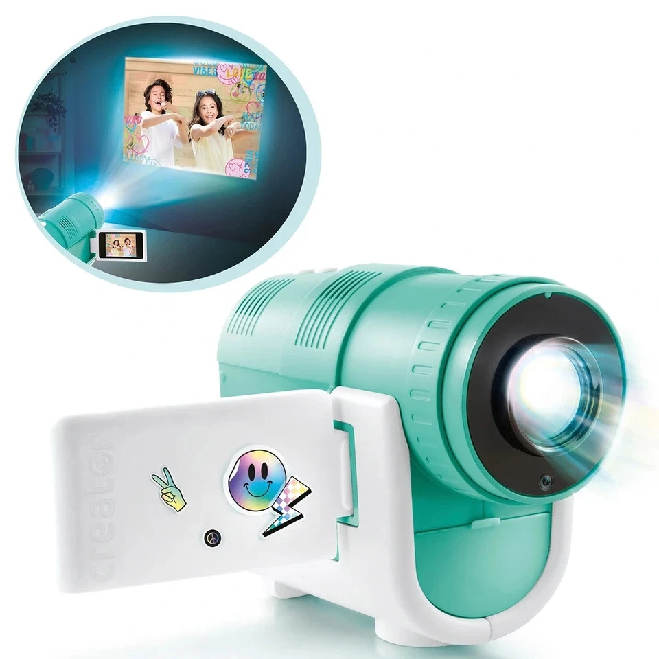 Photo Creator Video Projector Camera 48 MP 1080p HD with 200 × 112 cm Projection - Image 2 of 4