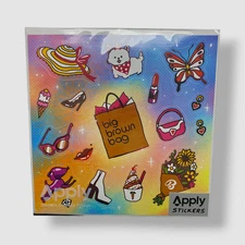 Apply Stickers Bloomingdale's Big Brown Bag Commemorative Sticker 18-Piece Set