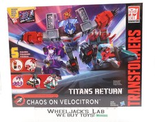 Chaos on Velocitron Transformers Titans Retur...