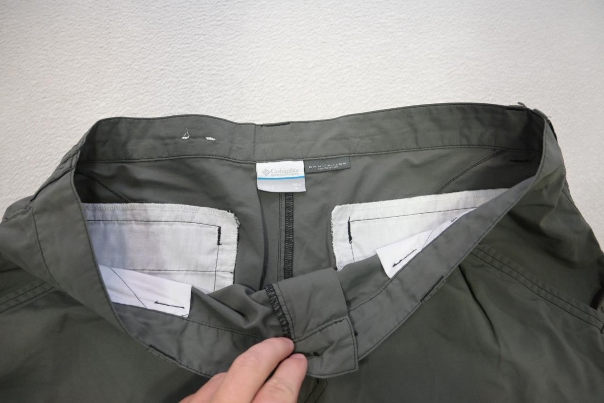 Columbia Omni-Shade Cargo Shorts Gray Fishing Hiking Camping Mens Size 36 View 4