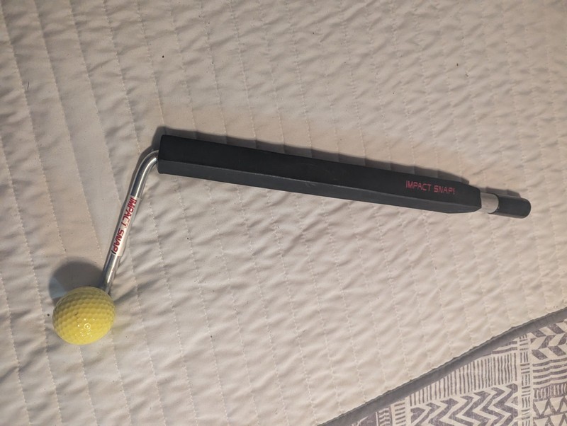 Impact Snap! Golf Swing Training Aid - Snap Swing Trainer Rh