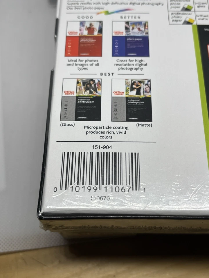 3 Office Depot Professional Photo Paper 100 Sheets Each Box 4x6 Brilliant Gloss - Image 4 of 4