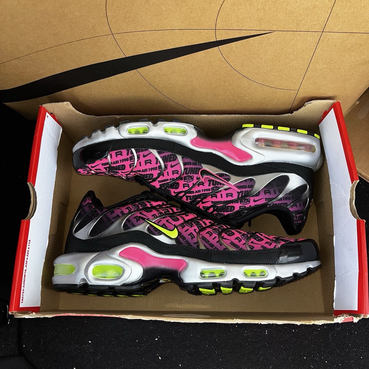 NEW Nike Air Max Plus Mercurial XXV Silver Pink NBY FJ4883-001 Men