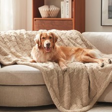 GASUR Waterproof Dog Blankets for Small Dogs, Dog Blanket for Couch Bed, Flee...