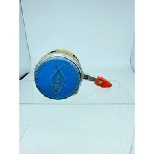 Vintage Perrine Model No. 81 Automatic Fly Fishing Reel USA Blue