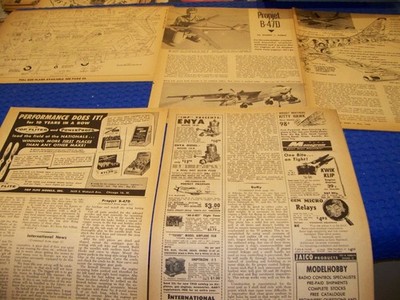 BUILD: B-47D R/C (.15) & GEE BEE R1/R2..3-VIEWS/PLANS/CUTAWAY VIEW (760RR)
