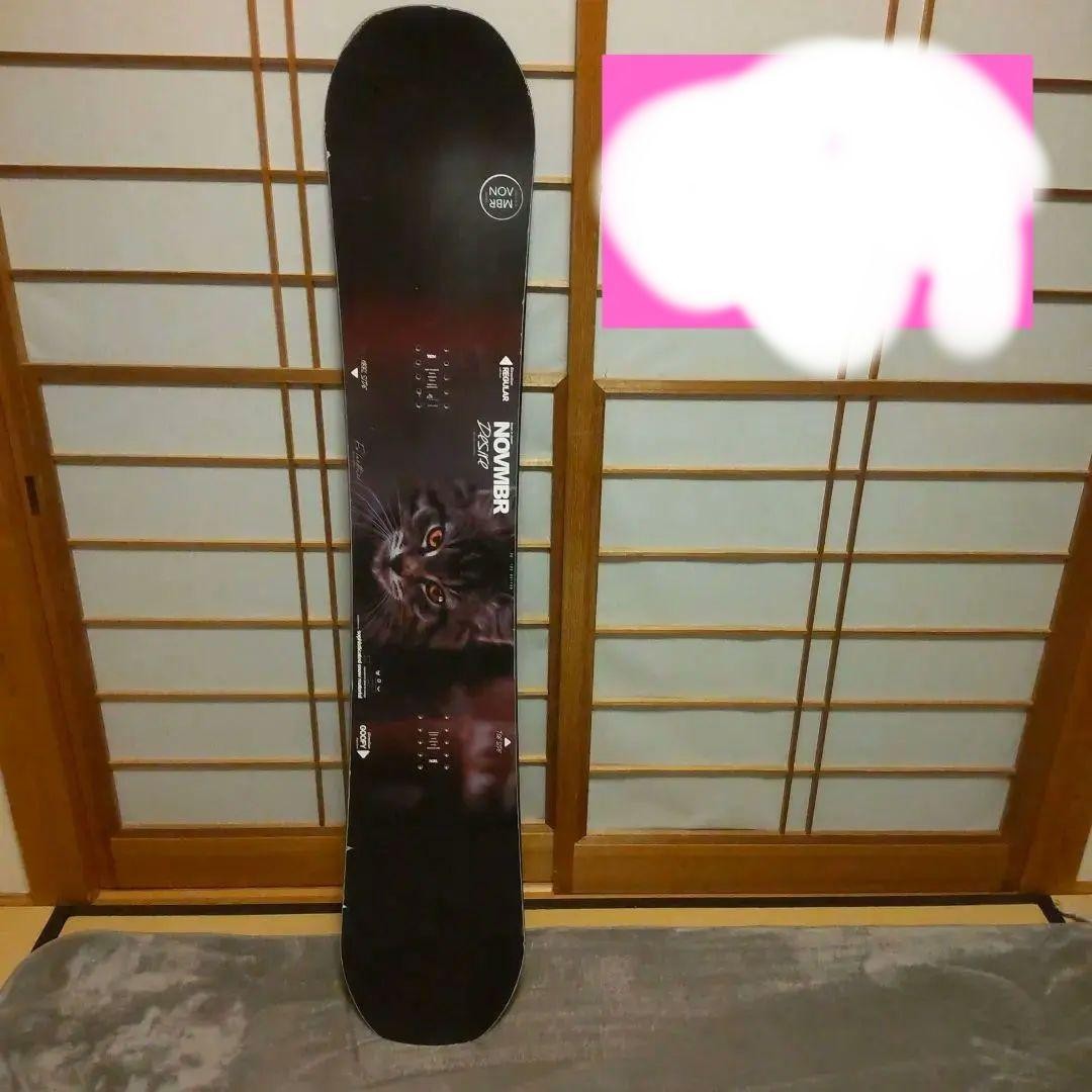 november desire snowboard 152cm cat design | eBay