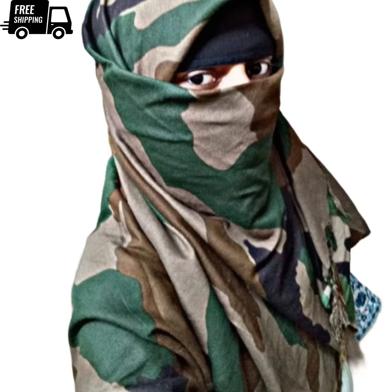 Camo Palestine Keffiyeh Scarf Arab Shemagh Kufiya Tassel Unisex
Opens in a new window or tab