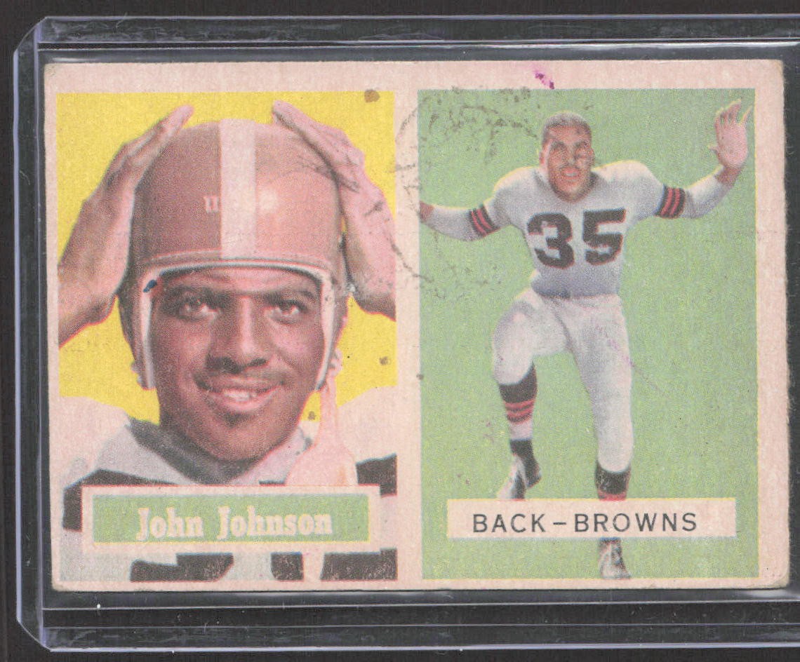 1957 Topps #16 John Johnson