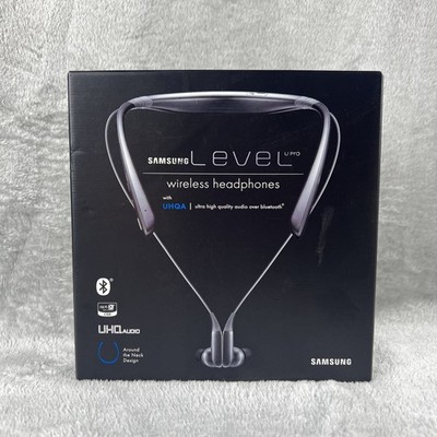 Sealed  Samsung Level U Pro ANC Stereo Bluetooth Wireless Headphones UHQA Black