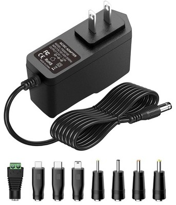 5V 1A Power Supply Adapter 5W AC/DC Charger AC 100V-240V to DC 5 Volt black 