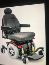 JAZZY 614 HD Wheelchair candy apple red used good condition jazzy 614 had