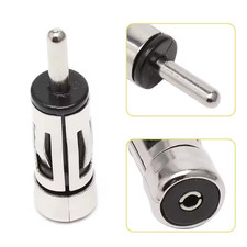 ISO DIN Aerial Adaptor Male Antenna Stereo Radio Car CD Player PC5-27 Converter