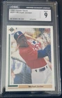 1991 Upper Deck Baseball #SP1 Michael Jordan White Sox Rookie Card - CGC 9
