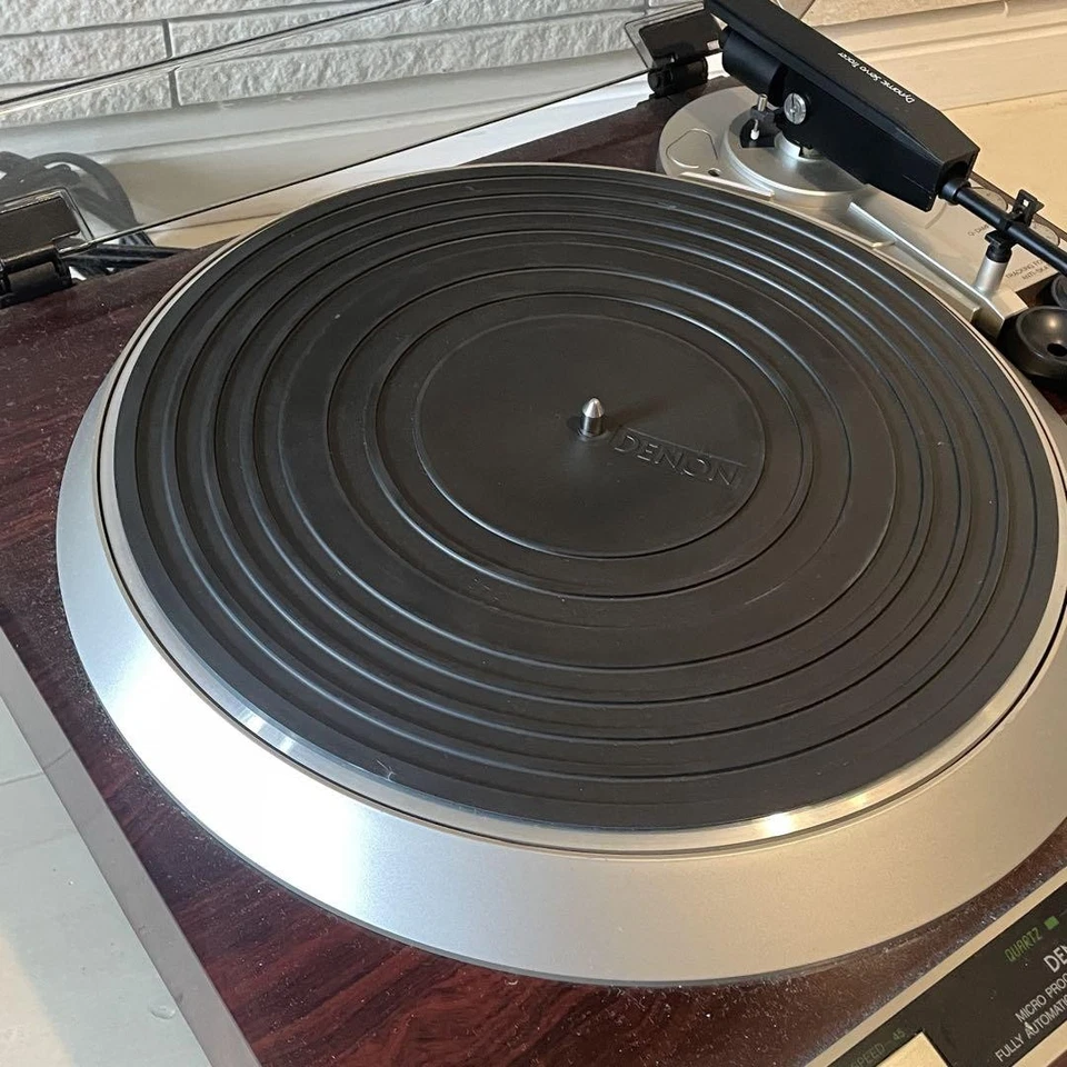 DENON DP-37F Micro Processor Controlled Fully Automatic Turntable System Used - Image 3 of 4