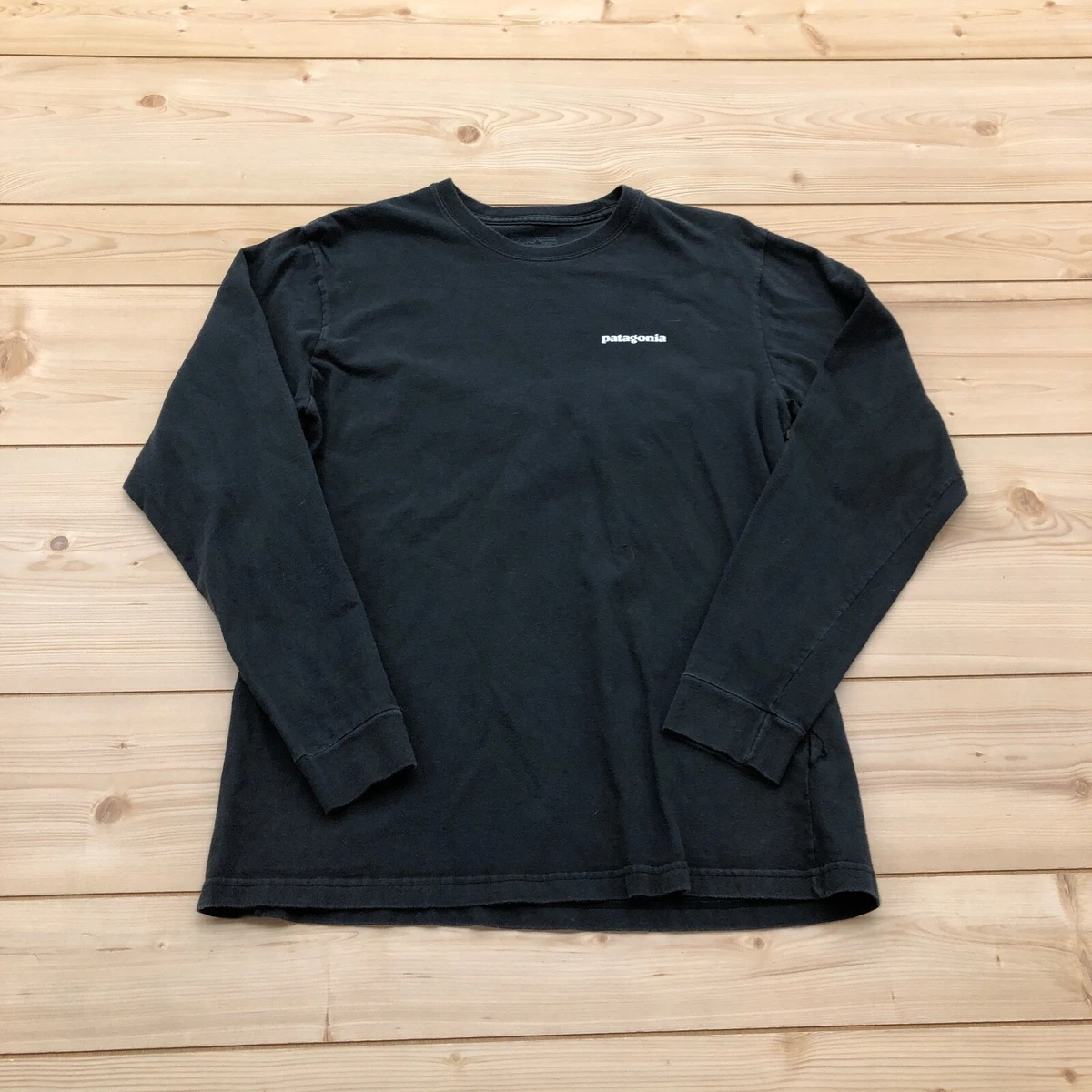 Patagonia long sleeve hotsell t shirt black