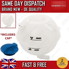 VW POLO 86C / PASSAT B3 B4 1981-2002 COOLANT EXPANSION HEADER TANK BOTTLE & CAP