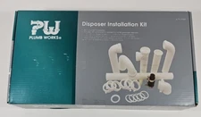 Garbage Disposal Installation Kit White Plumb Works 679-9989 1-1/2"in
