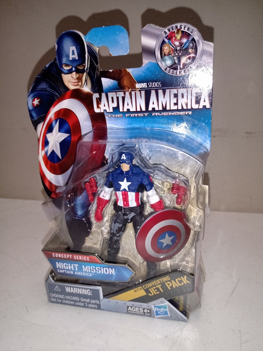 Figurine Captain America Night Mission - Marvel The First Avenger Par Hasbro