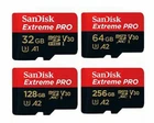 SanDisk EXTREME PRO 32GB 64GB 128GB 256GB micro SD Memory Cards 4K A2 C10 lot
