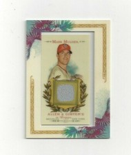 2007 Topps Allen and Ginter Relics Game Worn Baseball Cards Your Choice 