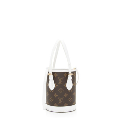 Bolso con cubo nano con monograma de lona Louis Vuitton a juego - Imagen 1 de 11