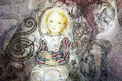 Sulamith Wulfing ANGEL and CHILD UNDERGROUND w CREATURES 1978